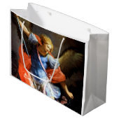 Archangel Michael Tramples Satan, Guido Reni ラージペーパーバッグ (正面アングル)