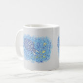 Archangel Michael's Support Artカスタム Coffee Mugs コーヒーマグカップ (正面左)