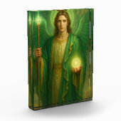 Archangel Raphael – 光の神の癒し フォトブロック (左)