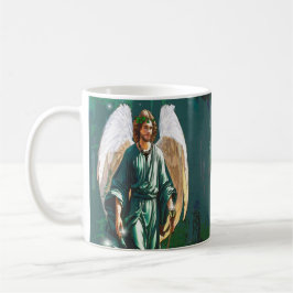 Archangel Saint Raphael Full Image Healing Angel コーヒーマグカップ