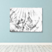 Archangel St. Michael, c.1450 キャンバスプリント (インサイチュ (ウッドフロア))