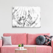 Archangel St. Michael, c.1450 キャンバスプリント (インサイチュ (リビング))