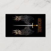 ARCHANGEL SWORD THROW PILLOW 名刺 (正面)