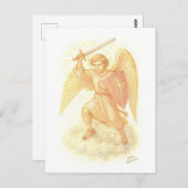 Archangel with Sword ポストカード (正面/裏面)