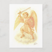 Archangel with Sword ポストカード (正面)
