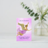 Archangel Zadkiel and Holy Amethyst 名刺 (スタンド正面)