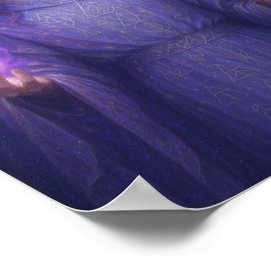 Archangel Zadkiel - Guardian of the Violet Flame ポスター (角)