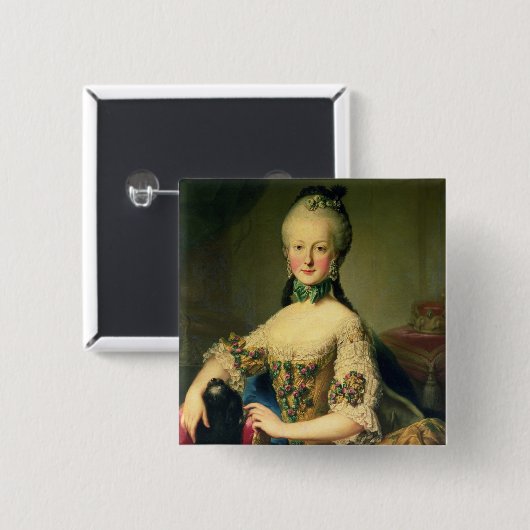 ArchduchessマリアElisabeth 缶バッジ (正面&裏面)