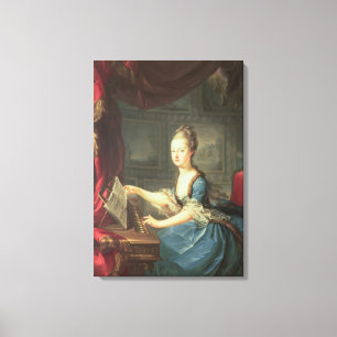Archduchess MarieアントワネットハプスブルクLothringen キャンバスプリント