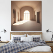 Arched Light Interior キャンバスプリント (インサイチュ (寝室))