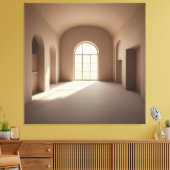 Arched Light Interior キャンバスプリント (インサイチュ (リビング))