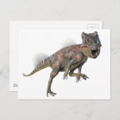 Archeoceratops恐竜走の ポストカード (正面/裏面)