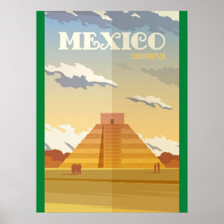 Archeology Mexico Poster ポスター