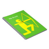 Archerのスコアの本-カスタマイズ ノートブック (右側)