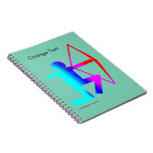 Archerのノート(色) ノートブック (右側)