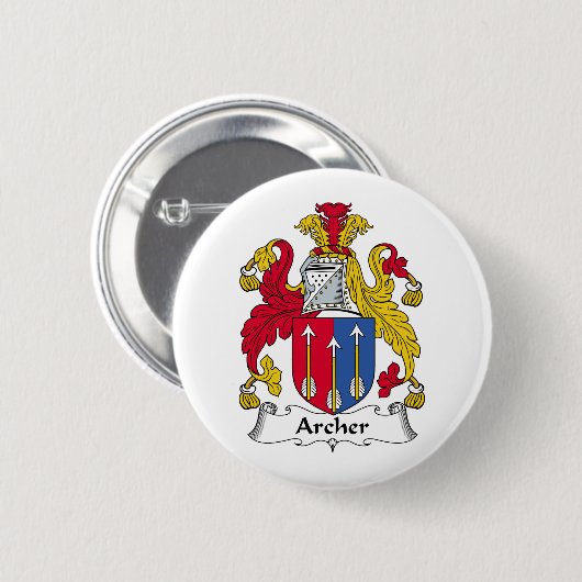 Archerの家紋 缶バッジ (正面&裏面)