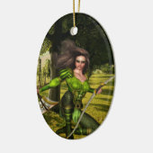 Archerの小妖精や小人 セラミックオーナメント (左)