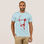 Archerの赤いTシャツ Tシャツ (正面フル)