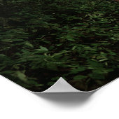 Archer in the Forest Fantasy Art Print ポスター (角)