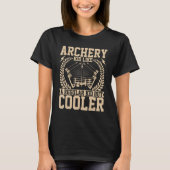 Archer Kid   Archery Kid Like a Regular Kid Crossb Tシャツ (正面)