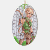 Archer Ornament女性 セラミックオーナメント (左)