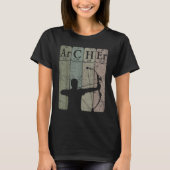 Archer Periodic Table Elements Bow Hunting Archery Tシャツ (正面)