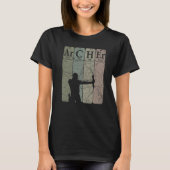 Archer Periodic Table Elements Bow Hunting Archery Tシャツ (正面)