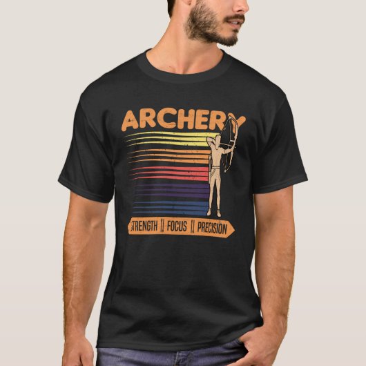 Archer strenght focus precision tシャツ (正面)