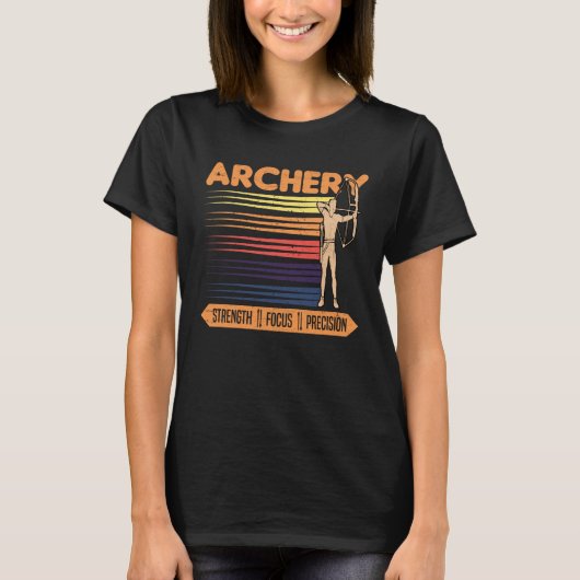 Archer strenght focus precision tシャツ (正面)