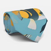 Archerfish幾何学的カラフルカスタム ネクタイ (ロール)