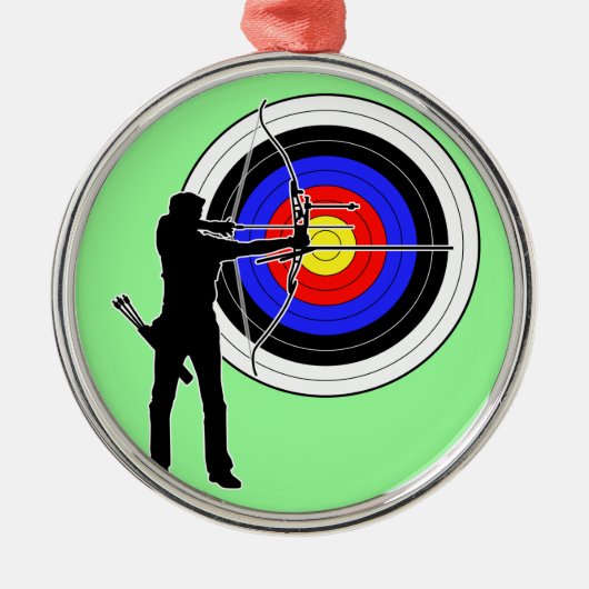 archery2 メタルオーナメント (正面)