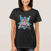 Archery Archery Target and Arrows Tシャツ (正面)