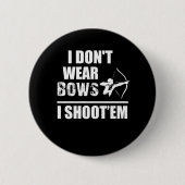 Archery Bogenschießen 缶バッジ (正面)