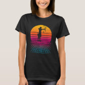 Archery Compound Bow Vaporwave Japanese Aesthetic  Tシャツ (正面)