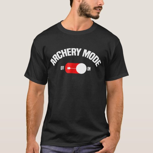Archery  For Men Funny Archery Mode Tシャツ (正面)