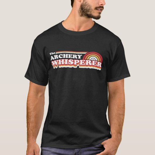 Archery Funny The Archery Whisperer Tシャツ (正面)