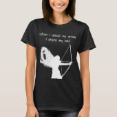 Archery Girl - Bowhunter Shirt Tシャツ (正面)