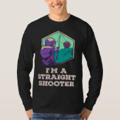 Archery Humor Target Arrow Bowman Bow Archer Tシャツ (正面)