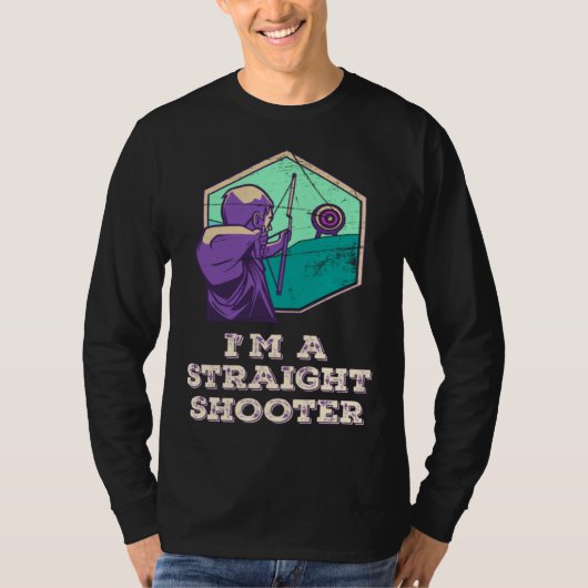 Archery Humor Target Arrow Bowman Bow Archer Tシャツ (正面)