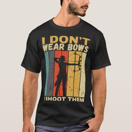 Archery idea for hobby archer Coach Cool Archery M Tシャツ (正面)