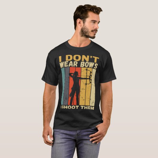 Archery idea for hobby archer Coach Cool Archery M Tシャツ (正面フル)