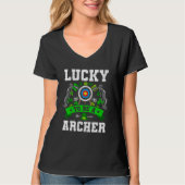 Archery Lucky Archers Bowhunter Tシャツ (正面)