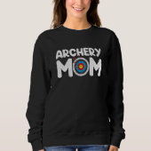 Archery Mom Archer Arrow Bow Target スウェットシャツ (正面)