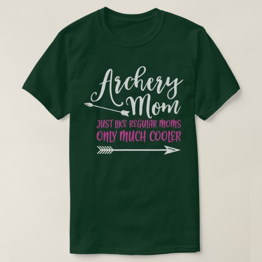 Archery Mom  Tシャツ (デザイン正面)