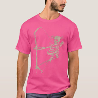 Archery Skeleton Archer With Bow And Arrow Hunter Tシャツ