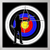Archery & target 01 ポスター (正面)