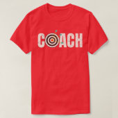 Archery Target  for Traditional Archery Coach  Tシャツ (デザイン正面)