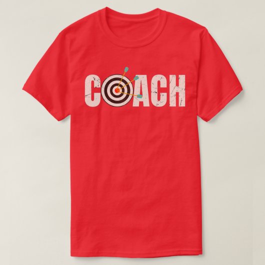 Archery Target  for Traditional Archery Coach  Tシャツ (デザイン正面)