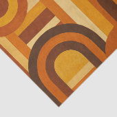 Arches and Sunspots Retro MCM Geometric Design 薄葉紙 (詳細)