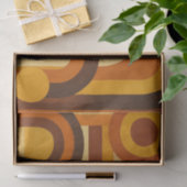 Arches and Sunspots Retro MCM Geometric Design 薄葉紙 (ギフト)